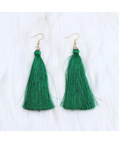 Gardi Gras Earrings Hand-Woven Tassel Earrings Party Earrings Bohemian Earrings Western Earrings Gardi Gras Jewelry One Size ...