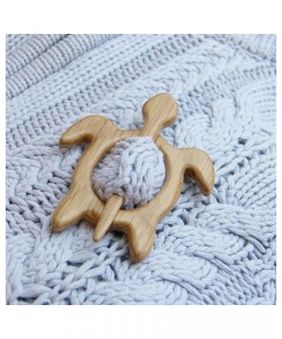 Wooden Animal Pattern Brooch Pin,Creative Cartoon Animal Shape Aesthetic Brooch Lapel Badges Pins Sweater Clip Shawl Pin Scar...