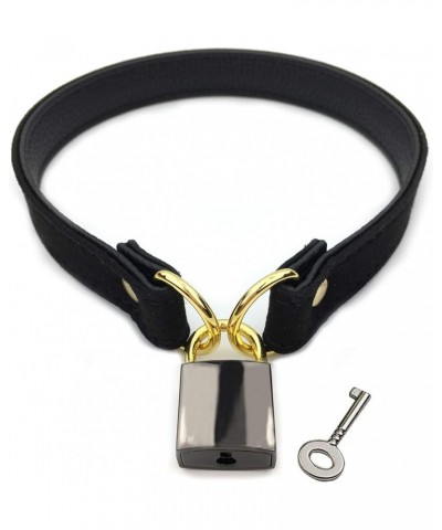 Padlock Choker Collar Necklace Lolita Collar Cat Kitty Velvet Necklace with Lock and Key E $10.06 Necklaces