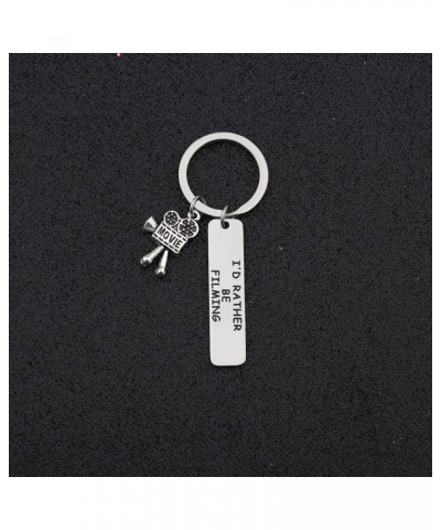 Movie Camera Keychain I'd Rather Be Filming Jewelry Gift For Director Videographer Writer I'd Rather Be Filming Keychain $6.1...