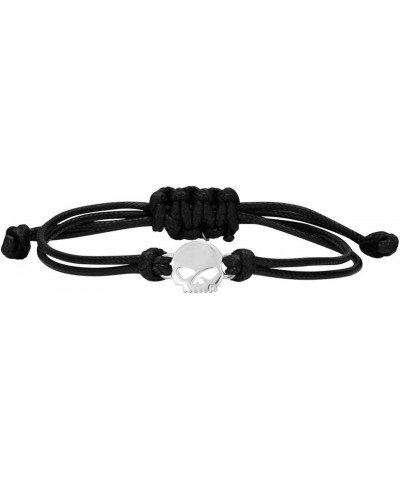 Harley-Davidson Women's Willie G Skull Wax Adjustable Cord Bracelet HDB0416 $20.14 Bracelets