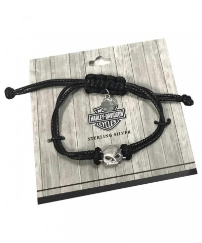 Harley-Davidson Women's Willie G Skull Wax Adjustable Cord Bracelet HDB0416 $20.14 Bracelets