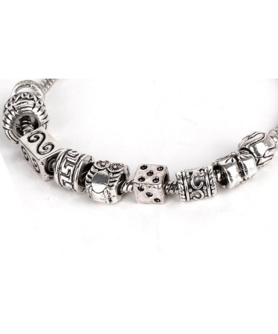 Tibetan Silver Color Loose Charm Beads and 1pcs European Charm Bracelet 8.3 Inch 100 Pcs Model-bra-7 $8.08 Beading & Jewelry ...