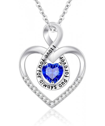 ?????????? ????????? for Women Forever Love Heart Pendant with Infinity Necklace ????? ??? ????? Mom Girlfriend Daughter Chri...