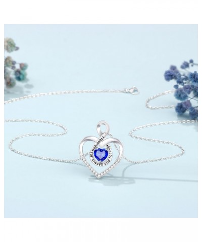 ?????????? ????????? for Women Forever Love Heart Pendant with Infinity Necklace ????? ??? ????? Mom Girlfriend Daughter Chri...