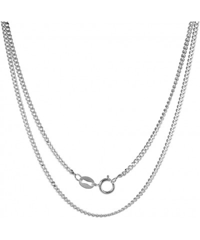 Sterling Silver St Gabriel Medal Necklace Oxidized finish Oval 1.8mm Chain 18-inch $15.48 Pendants