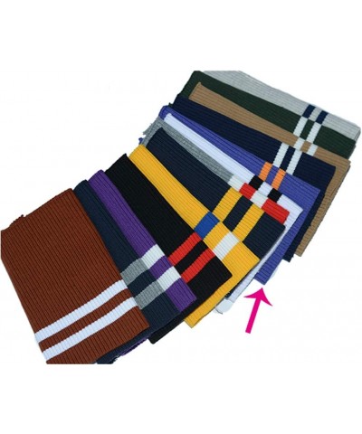 Stripes Rib Knit Seamless Cuff Fabric Knit Cuffs for Sleeves Extender for Jackets Sweatshirt Dark Blue $9.71 Bracelets