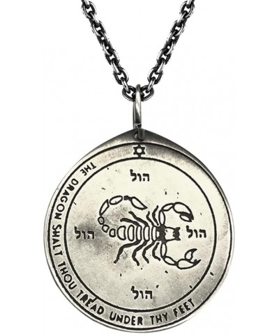 Key of Solomon Pendant Necklace, Fifth Pentacle of Mars Pendant $10.29 Necklaces