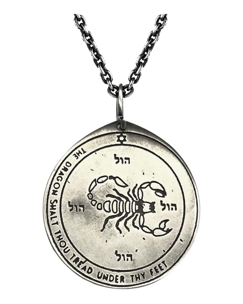 Key of Solomon Pendant Necklace, Fifth Pentacle of Mars Pendant $10.29 Necklaces