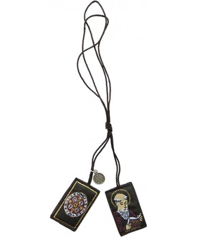 Saint Benedict Scapular with Medal Charm for Protection Escapulario De San Benito $7.77 Necklaces