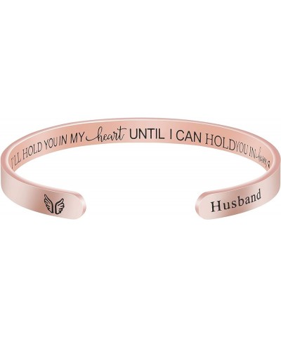 ???????? ???????? for Women In Memory of Jewelry Gift Sympathy Remembering Loss of One You Loved Cuff Bracelets Rose gold cuf...