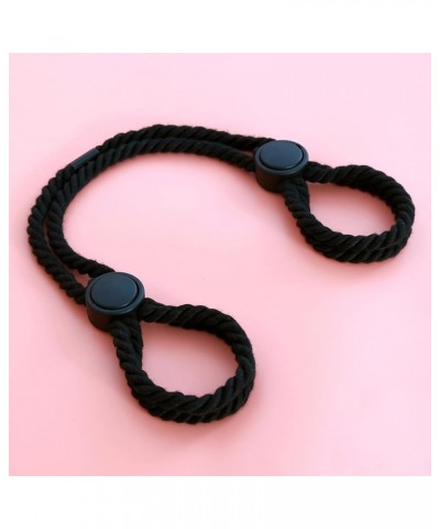 Adjustable Rope Bracelets Anklets for Women Rope Body Chains Cool Handcuff Bracelets Non-Piercing Body Jewelry Gift Black $8....