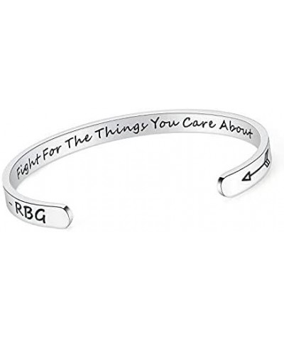 Inspirational Cuff Bracelet Bangle Keep Going Motivational Mantra Quote Stainless Steel Engraved Best Friend Sister Gift for ...