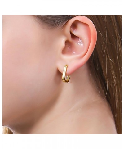 14k Gold Hoop Earrings Gold Huggie Earrings Mini Hoop Earrings $8.24 Earrings