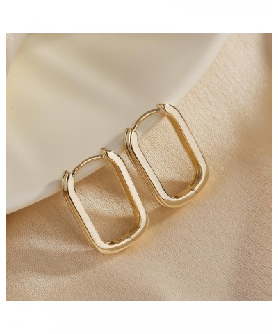 14k Gold Hoop Earrings Gold Huggie Earrings Mini Hoop Earrings $8.24 Earrings