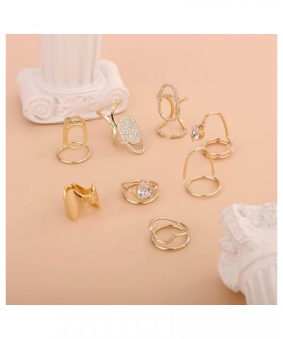 Boho Small Cute Silver Fingertip Ring Knuckle Nail Jewelry for Women Girls Fashion Knuckle Jewelry Gold Style 5 $7.49 Rings