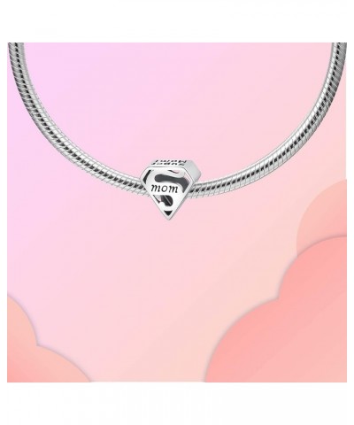 Family Love Mother Daughter Grandma Charm 925 Sterling Silver fits Bracelets Necklace Pendant Bead Charms Jewelry Gift for Wo...