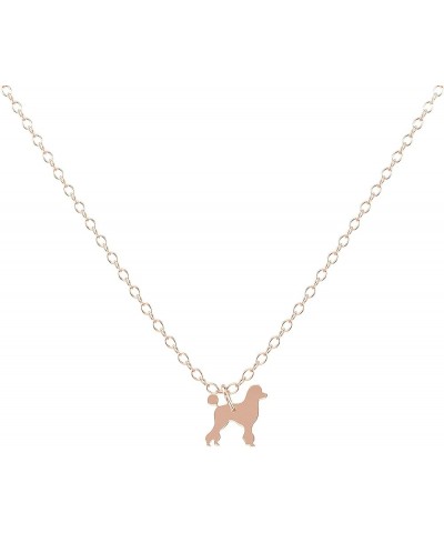 Sterling Silver 14k Gold/Rose Gold Necklace, Rottweiler, Great Dane, Pitbull, Border Collie, German Shepherd, Australian Shep...