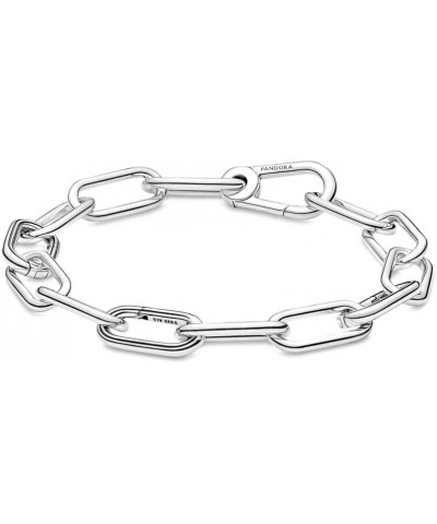 ME Link Chain Bracelet - Features 3 Connectors - Sterling Silver Bracelet for Women - Gift for Her - Sterling Silver, With Gi...