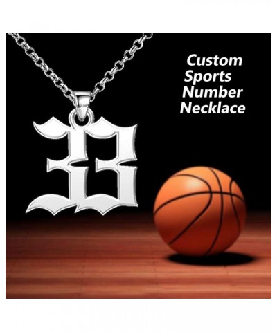 Name Necklace Personalized Number Necklace Infinity Constellation Nurse Basketball Soccer Ball Baseball Football Necklace 925...