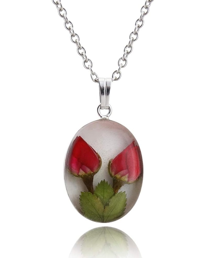 Resin Flower Necklaces for Women RESIN FLOWER 7 $17.86 Necklaces