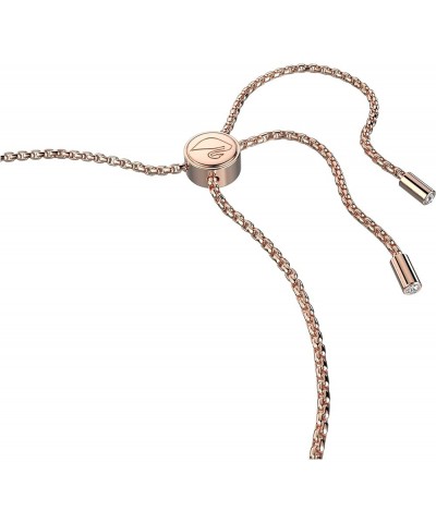 Lovely Bracelet Jewelry Collection, Clear Crystals Bracelet - Rose Gold Tone Finish $44.59 Bracelets