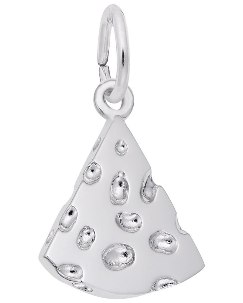 Cheese Slice Charm, Charms for Bracelets and Necklaces Sterling Silver $25.34 Bracelets