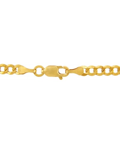 Gold Chains: Solid 14K Yellow Gold Cuban Gold Chain 1.67mm Necklace for Women Men 18 Inches Length $135.45 Necklaces