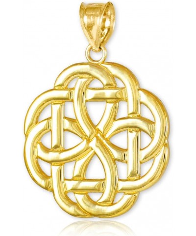 14k Gold Triquetra Celtic Trinity Pendant $102.60 Pendants