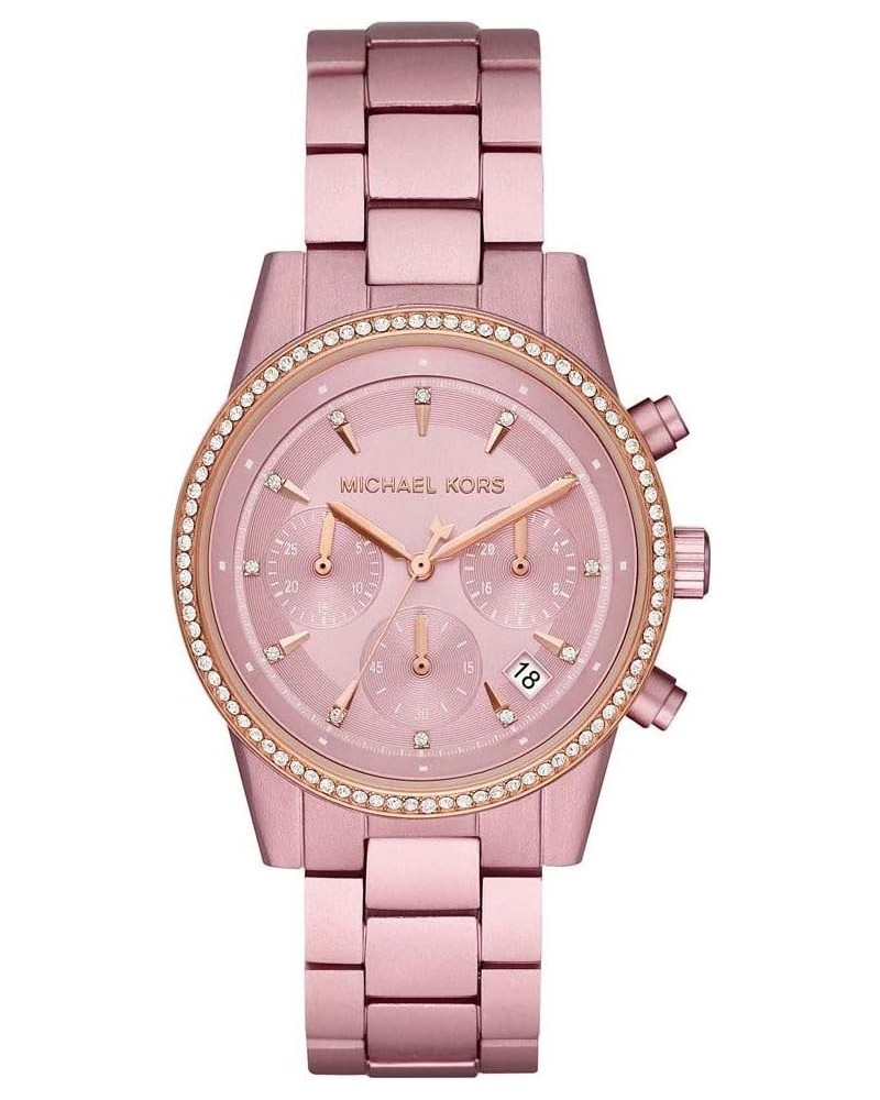 Ritz Women's Watch, Stainless Steel and Pavé Crystal Watch for Women Pink $78.30 Earrings