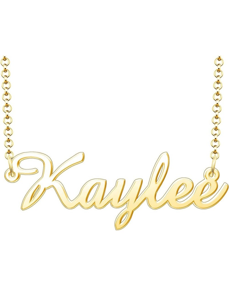 Name Necklace Personalized Gifts Customized Name Necklace Kaylee Gold $15.65 Necklaces