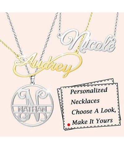 Name Necklace Personalized Gifts Customized Name Necklace Kaylee Gold $15.65 Necklaces