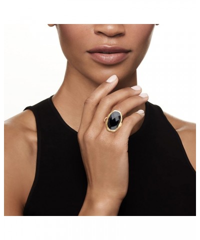 Black Onyx Ring in 18kt Gold Over Sterling $45.12 Rings