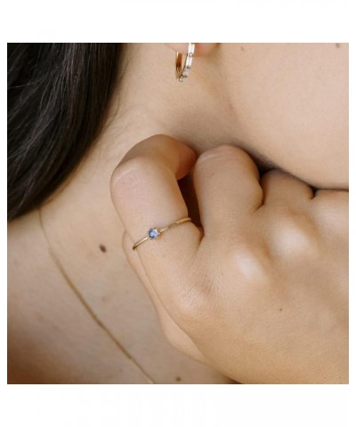 Solar Mini Mood Ring in Gold, Rose Gold, or Silver | Minimalist, Delicate Jewelry Gold 7 $11.52 Rings